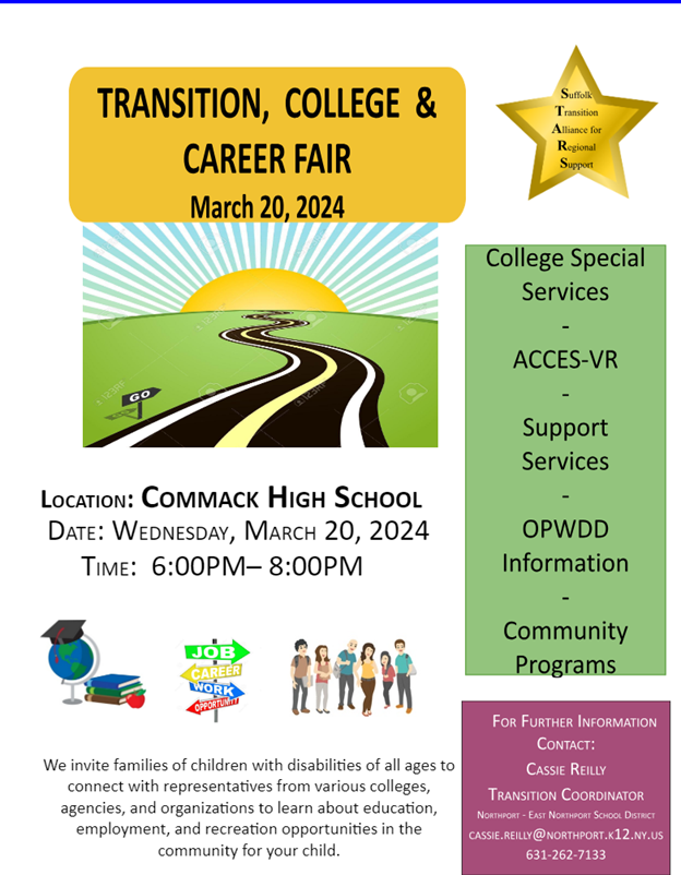 Transition, College & Career Fair 03/20/24